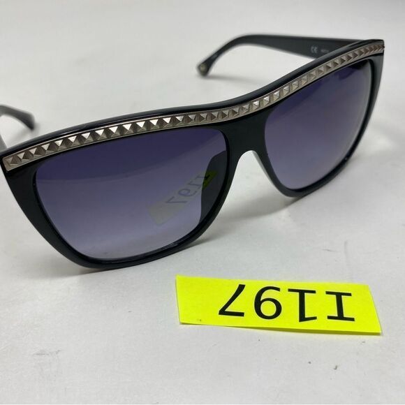 MICHAEL KORS EMERSON M2935s 001 BLACK/SILVER BLUE/GRAY lenses 59/12/135 I197 - Picture 10 of 10